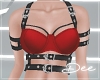 !D Strap Red Top
