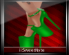 !SN! Green Passion Heels