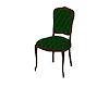 Vintage chair dark green