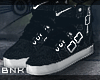 .:B| Black Sneakers :.