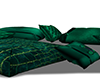 Sea~ Emerald boho pillow