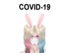 COVID-19 Headsign Black