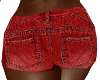 {DJ} Red Jean Shorts