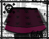 Skull Lace Pink Skirt