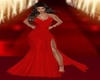 Shimmer Red Gown
