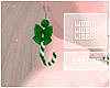 𝕎 Green Candy Cane