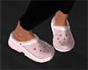 Pastel Plat crocs