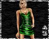 Green Zebra Dress