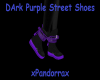 Dark Purple Street Shoes