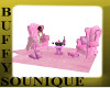 BSU Pink Cuddle Chairs