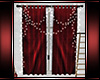Cozy Winter Curtains Red