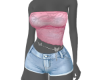 Pink Jeans Set♛