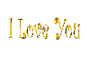 Golden Love Sticker