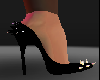 Black w Spikes Heels