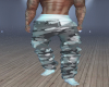 A~ Grey Camo w/white