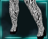 Zebra BW Boots