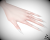 ん nails white