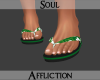Green FlipFlops