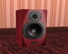 red speaker