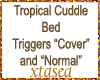 Tropical Bed w Poses