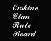 Erskine Clan Room Rules