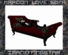 [IAES] Maroon Love Sofa