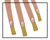 Nails-nat gold