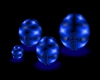 (1M) Blue Deco Balls