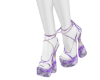 purp marble heels