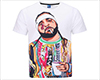 Rapper 3D Print Tshirt 2
