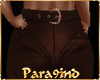 P9)RON" Brown Pants