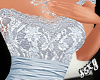 (X)bridesmaid blue lace