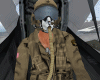Pilot Flight Mask Khaki