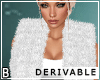 DRV Fur Frayed Top Loin