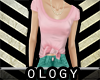 (O) Sweet Lilac Tied Tee