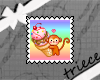 {T}icecream monkey stamp
