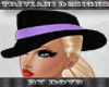 D Mafia Lady Hat BPurple