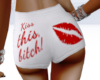 Kiss this shorts rls wht