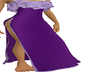 {D}Purple Gown