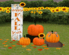 S! Fall Pumpkin Decor