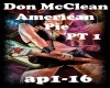 McClean American Pie PT1
