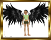 Animated Black Wing