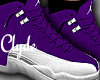 Purple and White Jordan