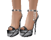 Grey Ashen Chic Heels