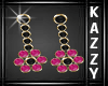 }KC{ Daisy*Pink Earrings