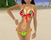 summer watermelon bikini