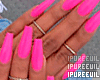 !! Nails Pink + Rings