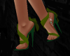 Sexy Green Sandals