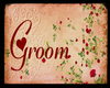 wedding Groom sign