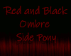 00 Red Black Ombre